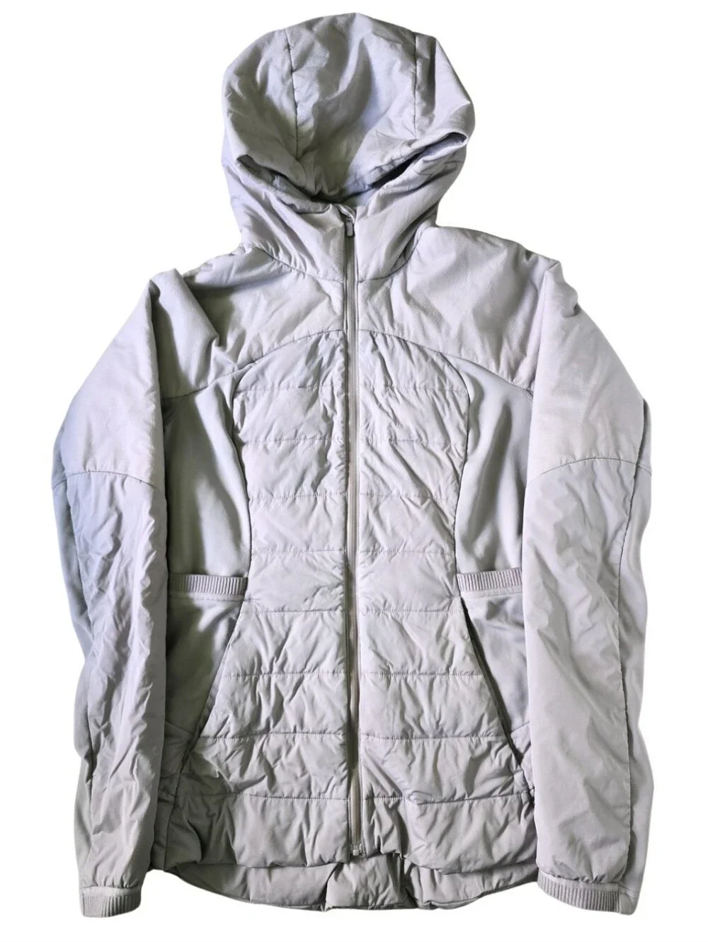 Lululemon Down For It All Jacket Dark Chrome Women's Size 8 Active